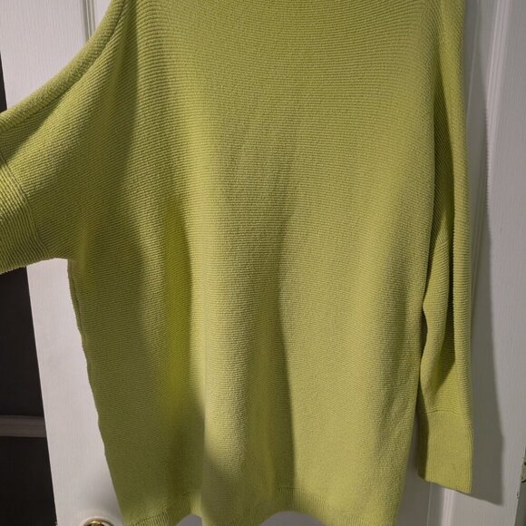 Free People Lime Green Turtleneck Sweater - Picture 6 of 13